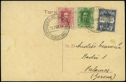 Ed. T.P.312-314-Barna 7 1930.Tarjeta Especial Ilustrada Del “Congreso Filatélico Nacional” - Unused Stamps
