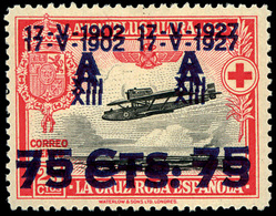 Ed. ** 390hh Habilitación Doble. Marquillado - Unused Stamps