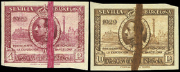 Ed. * 434PR/447PR Planchas Rayadas. S/D. Serie Completa. Escasa. Cat. +260€ - Unused Stamps