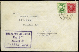 Ed. 682-687 - Fechador “Sarria 15/11/35” A Suiza Radio Aficionado. Estación Emisora. - Ungebraucht