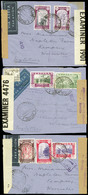 Ed. 896+..... - Lote De 3 Frontales Cdos Con Sellos De El Pilar. Precioso Conjunto. - Neufs