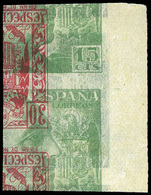 Ed. * 921 Prueba Impresión (sello Franco + Especial Movil). Muy Escaso. - Unused Stamps
