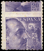 Ed. ** 922 - Variedad Dentado Horizontal Desplazado. No Reseñado. Raro. - Unused Stamps