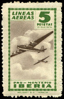 *** 1949. 9 Valores. “Lineas Aereas Iberia” - Nuevos