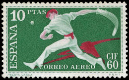 Ed. *** 1289 Variedad Sombra Pelotari Color Rojo.Rara - Unused Stamps