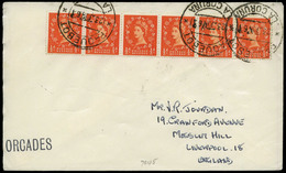 Sello Inglés 1961..La Coruña. Carta Cda A Londres Con Fechador “Paquebot 23/6/61. La Coruña” - Neufs