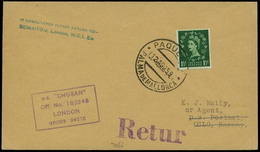 Sello Ingles 1959.Palma De Mallorca. Carta Cda Con Sello Inglés Y Fechador “Paquebot 12/08/59.Palma” - Unused Stamps