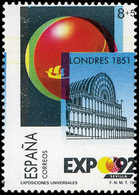 Ed. *** 2990 - Variedad “Bola Del Mundo” Impresa En 3 Colores, Rojo, Amarillo Y Verde. - Ongebruikt