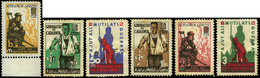 Ed. **/* 2996/3001 Rara Completa - Spanish Civil War Labels