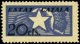 Ed. *** 3369 “Estat Catalá” (Hoz Y Estrella). Muy Raro - Vignetten Van De Burgeroorlog