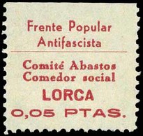 Ed. *** All.27 Murcia.LORCA. Lujo. Rarísimo. - Spanish Civil War Labels