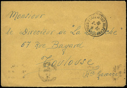 1939. “Camp St. Cyprien-Blages 24-3-39” A Toulouse Cda Sin Sellos. Carta Cda Antes De Acabar La Guerra Civil Española - Military Service Stamp