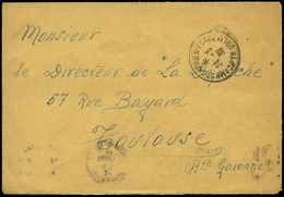 1939. “Camp St. Cyprien-Blages 24-3-39” A Toulouse Cda Sin Sellos. Carta Cda Antes De Acabar La Guerra Civil Española - Militaire Vrijstelling Van Portkosten