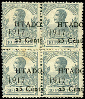 Ed. ** 127 Bl.4 Bonito Ejemplar. Muy Raro. Cat.+1025€ - Guinea Española