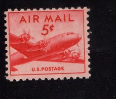 200103744 USA POSTFRIS MINT NEVER HINGED POSTFRISCH EINWANDFREI SCOTT C33 Dc-4 Skymaster - 2b. 1941-1960 Unused