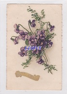 CPSM 9X14  " SAINT NICOLAS -  BOUQUET De FLEURS VIOLETTES  " - Saint-Nicolas