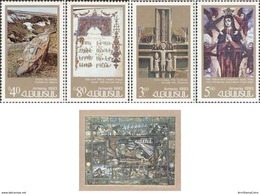 Armenia 1993 Armenian Cultural History Monuments Mi 210-214 Scott 448-451 Armenien Arménie MNH** - Armenia
