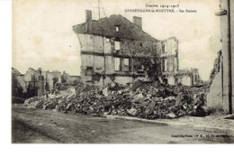 Cpa Grande Guerre ,Gerbeviller La Martyre,ses Ruines. - Gerbeviller