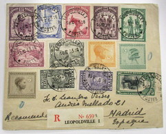 Congo Belga 106/47(14) - Storia Postale