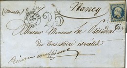 PC 2810 / N° 10 Belles Marges Càd T 15 SARREBOURG (52) Sur Lettre Avec Texte Daté De Lixheim Insuffisamment Affranchie P - 1852 Louis-Napoléon