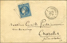 PC Du GC 532 / N° 46 Bdf Et Belles Marges Càd BORDEAUX / ASSEMBLEE NATle. 1871. - TB / SUP. - R. - 1870 Bordeaux Printing