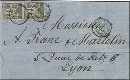 Càd SMYRNE / TURQUIE / N° 66 (paire, 1 Ex. Infime Def). 1876. - TB. - 1876-1878 Sage (Type I)