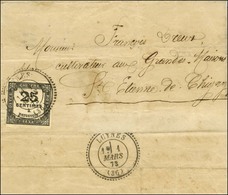 Càd T 24 LUYNES (36) / Timbre-Taxe N° 5 Belles Marges. 1873. - TB / SUP. - R. - 1859-1959 Cartas & Documentos