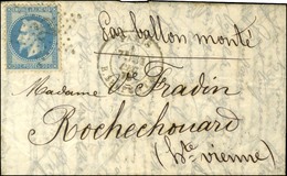 Etoile 25 / N° 29 Càd PARIS / R. SERPENTE 31 DEC. 70 Sur Lettre Pour Rochechouard (Hte-Vienne), Au Verso Càd De Passage  - Guerre De 1870