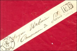 Càd De Rayon 2 PARIS 2 (60) 10 MAI 71 Sur Lettre En Franchise Militaire Avec 1 Carte De Visite. - TB / SUP. - R. - Guerre De 1870