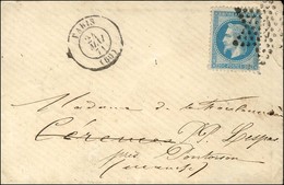 Etoile 2 / N° 29 Càd (type 15) PARIS (60) 24 MAI 71 Sur Lettre Pour Pontorson. Au Verso, Càd Ambulant PARIS A GRANVILLE  - Krieg 1870