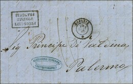 Càd DUPLEIX / * 29 JANV. 62 (erreur De Millésime, En Fait 63) Sur Lettre Avec Texte Daté De Constantinople Le 23 Janvier - Poste Maritime