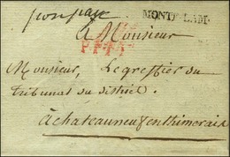 MONNTF LAM (L N° 1) (Montfort L'Amaury) + '' Port Payé ''. 1791. - TB / SUP. - 1701-1800: Precursores XVIII