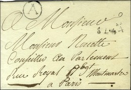 Lettre En Port Payé A + 8e Lvée + Quantième. 1781. - SUP. - 1701-1800: Précurseurs XVIII