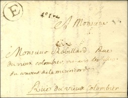 Lettre En Port Payé E + 4e Lvée. 1770. - SUP. - 1701-1800: Précurseurs XVIII