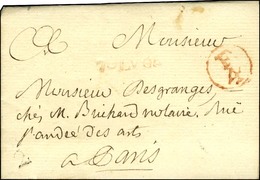 Lettre En Port Payé F / 4 Rouge + 7e Lvée Rouge. 1782. - TB / SUP. - 1701-1800: Précurseurs XVIII