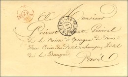 Très Rare Cachet D'imprimés Rouge C / PP / Boite 30 (P. N° 2775) Sur Lettre Pour Paris, Au Verso Càd D'arrivée PARIS / J - Autres & Non Classés