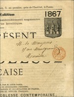 Càd Rouge IMPRIMES / PP 8 Sur Imprimé Complet Sous Bande Pour Marseille. 1866. - SUP. - Autres & Non Classés