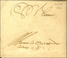 Lettre Avec Texte Daté De Condé. 1586. - SUP. - R. - Otros & Sin Clasificación