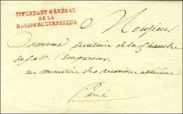 INTENDANT GENERAL / DE LA / MAISON DE L'EMPEREUR (R) Sur Lettre Avec Texte Daté De Dessau Le 22 Octobre 1806 Signée Daru - Civil Frank Covers