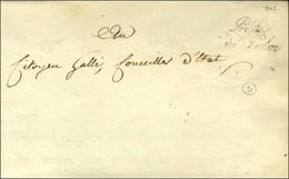 ' Préfet / Du Palais ' (S N° 1108) Sur Une Invitation Du Premier Consul Datée De St-Cloud An 12. - TB. - Cartas Civiles En Franquicia