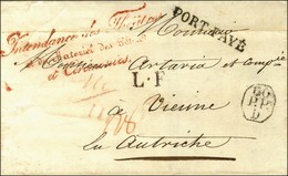 ' Intendance Des Théâtres / Et Du Matériel Des Fêtes / Et Cérémonies ' (S N° 3735A) Sur Lettre Sans Texte Datée 1823 Pou - Civil Frank Covers