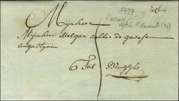 '' Ecloo '' Sur Lettre Avec Texte Daté Ecloo Du 11 Septembre 1797 Pour Bruges. - TB / SUP. - 1792-1815: Départements Conquis