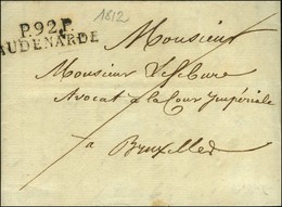 P.92.P. / AUDENARDE. - 1812. - TB. - R. - 1792-1815 : Departamentos Conquistados