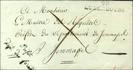 98 / LUXEMBOURG Sur Lettre Avec Franchise ' Préfet / Dépt Des Forêts '. 1811. - TB / SUP. - R. - 1792-1815: Dipartimenti Conquistati