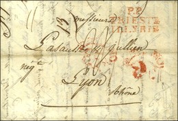 P.P. / TRIESTE / ILLYRIE Rouge. 1813. - TB / SUP. - 1792-1815: Départements Conquis