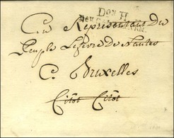 Don H / Bau Cal DES ARM Sur Lettre Avec Texte Daté De Dencé Ce 29 Fructidor An 3 Adressée En Franchise à Bruxelles. - TB - Bolli Militari (ante 1900)