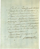 BONAPARTE Joseph (1768-1844), Roi De Naples Et D'Espagne, Frère Ainé De Napoléon. - Sonstige & Ohne Zuordnung