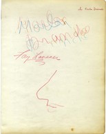 BRANDO Marlon (1924-2004), Acteur Et Réalisateur Américain. - Sonstige & Ohne Zuordnung