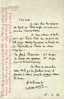 GIONO Jean (1895-1970), écrivain, De L'Académie Goncourt. - Altri & Non Classificati
