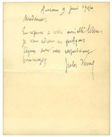 VERNE Jules (1828-1905), écrivain. - Autres & Non Classés